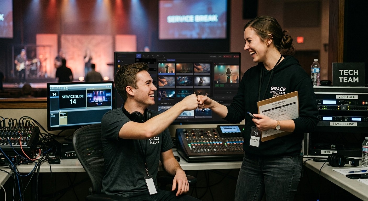 Church Media Team Role Cards: Roles, Responsibilities, and a Path to Grow