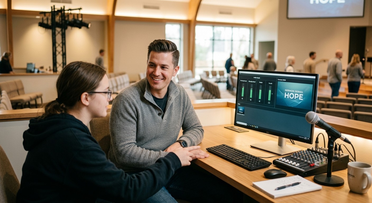 Why Is Our Church AV System Too Hard for Volunteers?