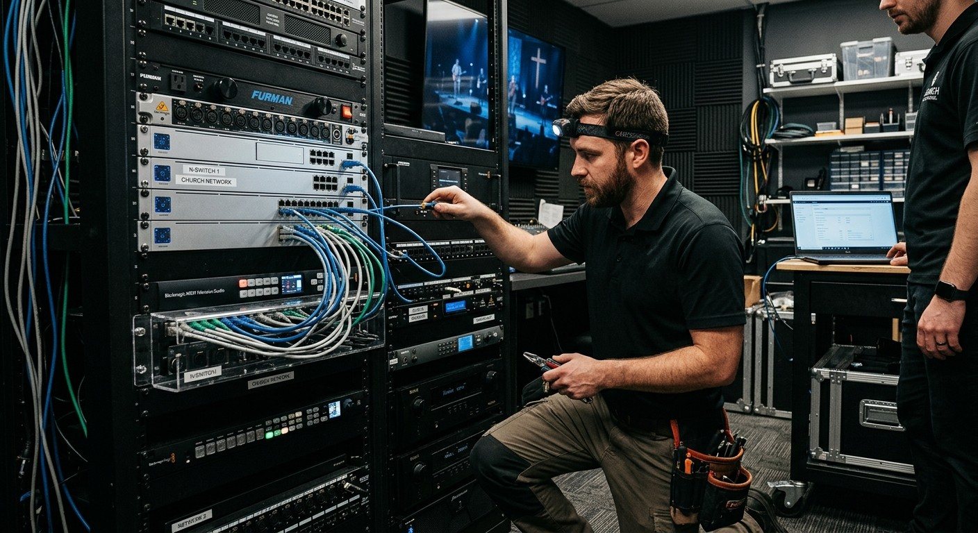 What to Expect From a Church AV Project, Step by Step