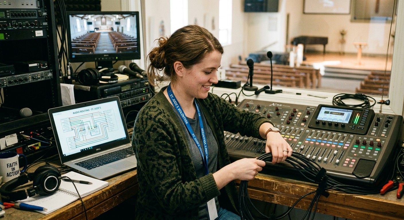 How to Map Your Church AV System Before a Consultation (and Get a Better Price)