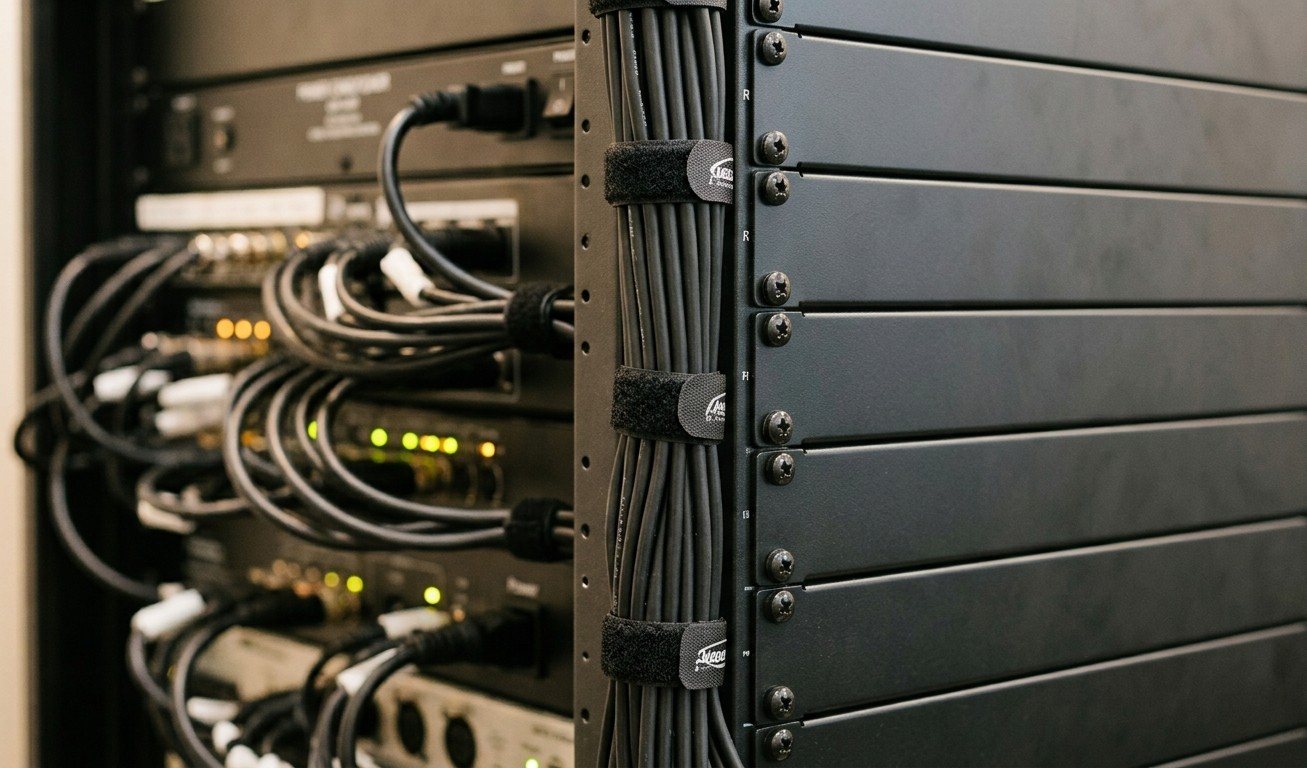 Cable Management for Church Booths: Clear Tables, Labeled Cables and the Binder