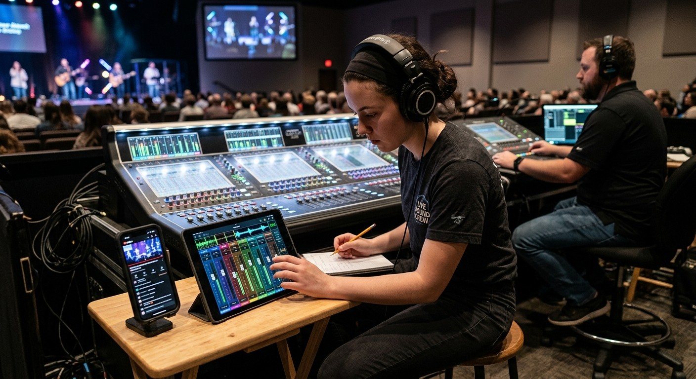 The Stream Audio Seat: Giving One Church Volunteer the Livestream Mix