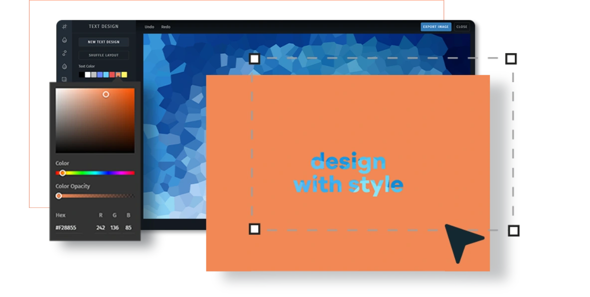 EasyWorship Media Editor — design custom slides and backgrounds for your church presentations EasyWorship media editor showing slide design tools for creating custom church presentation graphics
