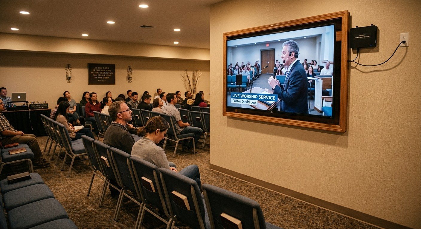 NDI Encoders and Decoders: Getting Any Source onto Any Church Screen
