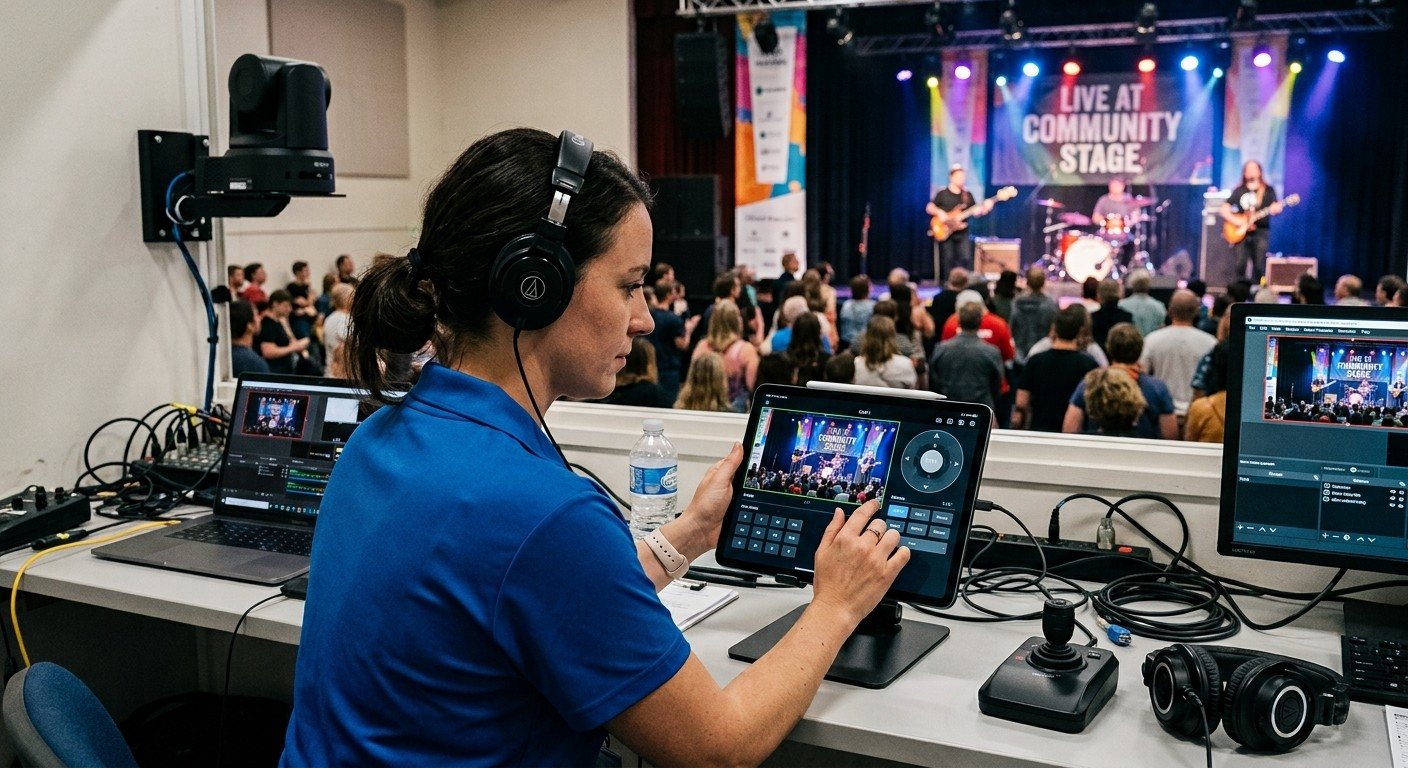 Adding a Camera Operator to Your OBS Church Stream: PTZ Control as Its Own Seat