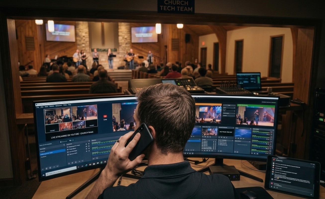 Can Church Tech Support Be Remote — and Actually Work?