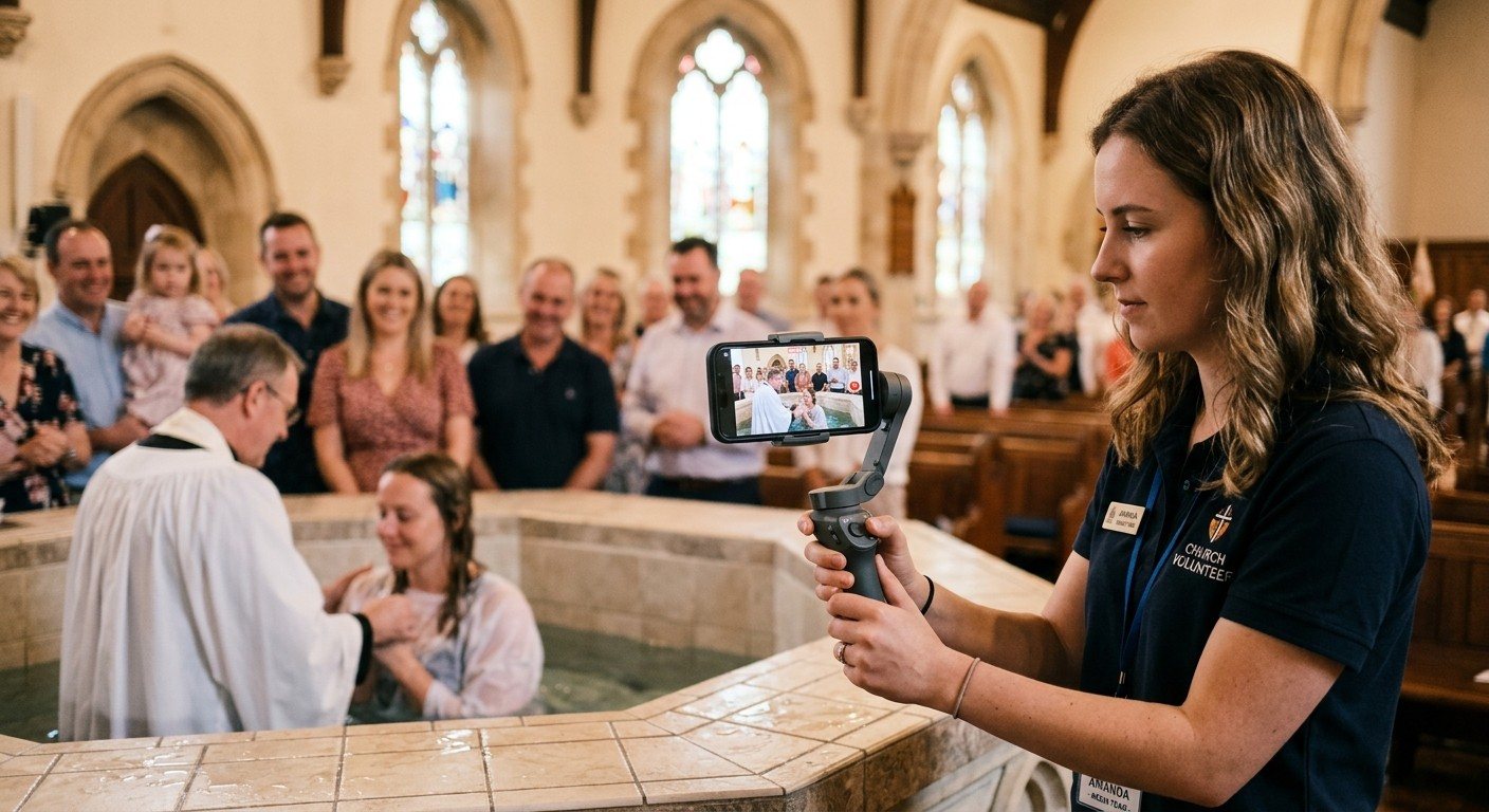 Turn Any Smartphone into a Wireless Church Camera with NDI