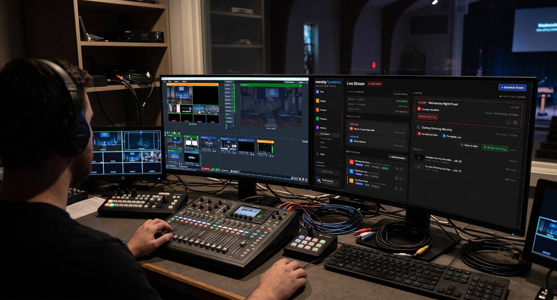 SRT vs. RTMPS para Streaming de Iglesia: Cuál Protocolo de Ingest y Cómo Configurarlo