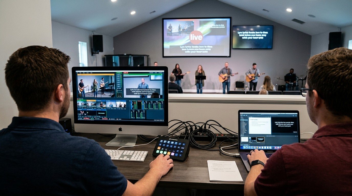 The vMix Web Controller for Church Volunteers: Control vMix from Any Phone, Tablet, or Laptop